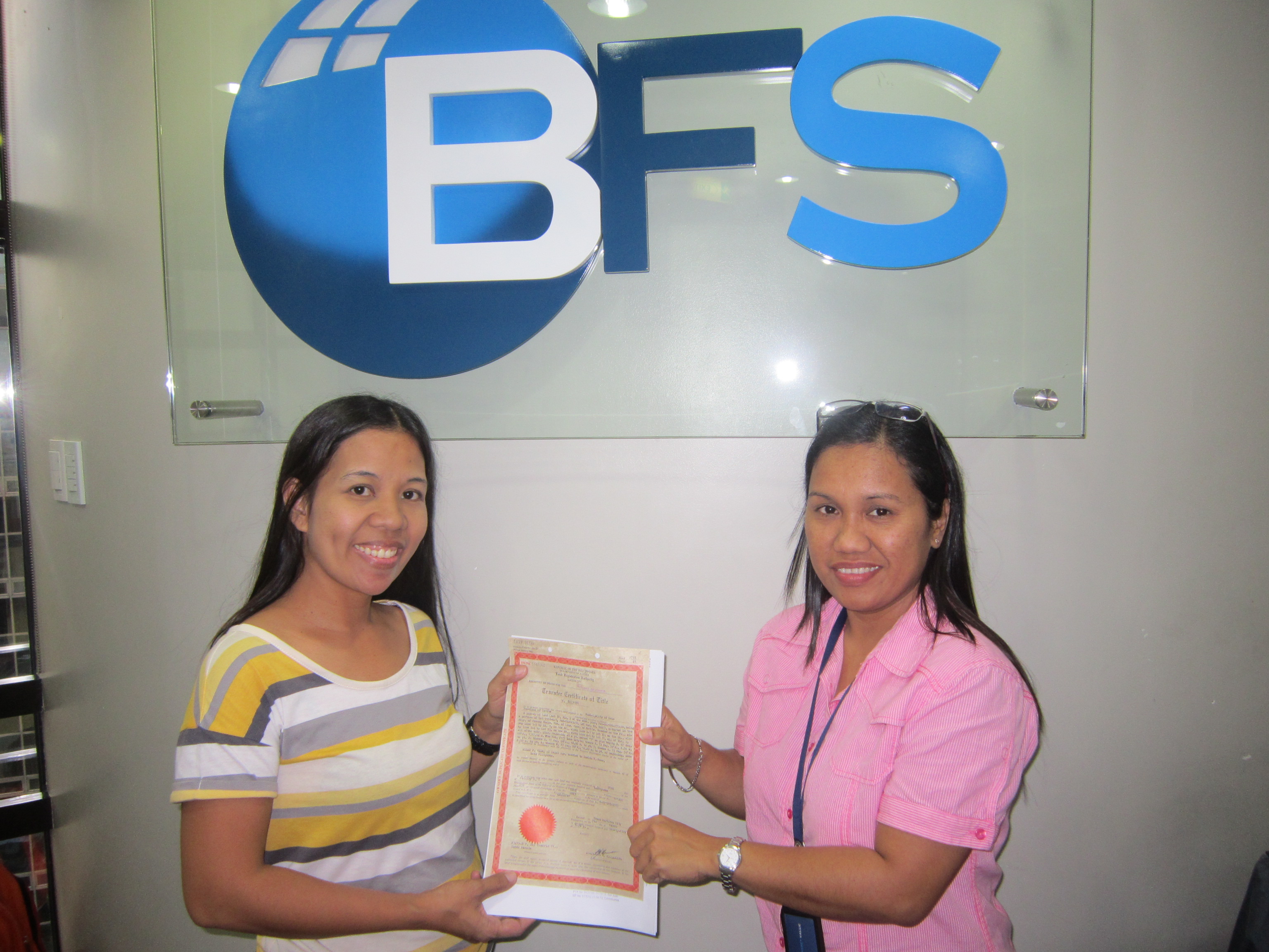 Pagtulong ng BFS sa mga Borrowers ng Cavite at Laguna